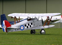 G-BEER @ EGBP - at the Great Vintage Flying Weekend - by Chris Hall