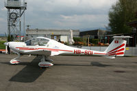 HB-SDI @ FRIBOURG - Fribourg Airport - by Nick Dean