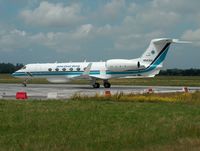 N683GA @ EHRD - Fuelstop on the way to Japan to become JA500A - by ghans