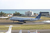 N568JB @ TNCM - Jet Blue N568JB landing at TNCM