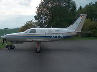 D-EBDL @ EDKM - Standing outside the hangar - by ghans