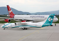 I-ADLM @ LOWG - Better to have a moving aircraft than a parking car in the foreground. - by Andreas Müller