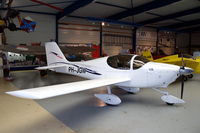 PH-JGW @ EHSE - Europa kitplane in the Flying Museum at Seppe airfield, the Netherlands. - by Henk van Capelle