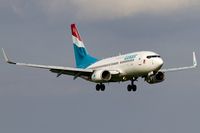 LX-LGS @ ELLX - short final RW24 - by Friedrich Becker