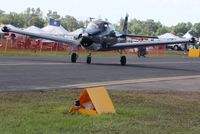 N91447 @ LAL - Departing Lakeland, FL during Sun N Fun 2010 - by Bob Simmermon