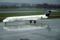 N902PJ @ LSZH - rain is not always bad for taking pictures. - by Joop de Groot