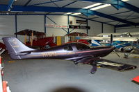 PH-BPM @ EHSE - Lancair 360 parked in the Flying Museum at Seppe airfield, the Netherlands. - by Henk van Capelle