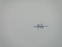 N258UP @ ONT - Coming out of the soup on final to Ontario - by Helicopterfriend