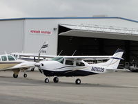 N2103S @ POC - Parked at Howard Aviation - by Helicopterfriend