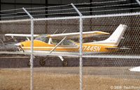 N7445N @ MQI - One of the bright Cessnas in residence