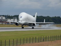 F-GSTF @ EDHI - Landing at Finkenwerder to get some Airbus parts