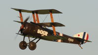 G-BOCK @ EGTH - 43. G-BOCK at Shuttleworth May Sunset Air Display - by Eric.Fishwick