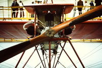 BAPC047 @ EGDX - Photo taken at a RAF St Athan Air Show in the early 1970's showing the CHW engine fitted to the Watkins Monoplane Robin Goch (Red Robin). The aircraft is now on display at the National Waterfront Museum in Swansea, Wales, UK. - by Roger Winser