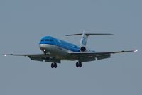 PH-KZL @ NWI - Landing at Norwich. - by Graham Reeve