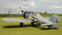 G-AMRK @ EGTH - 1. G-AMRK at Shuttleworth May Sunset Air Display, 2010.