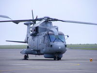 ZH840 @ EGDR - Agusta Westland EH101 Merlin HM1, Royal Navy, 824 NAS  - by Chris Hall