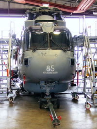 ZH833 @ EGDR - Agusta Westland EH101 Merlin HM2, Royal Navy, 824 NAS  - by Chris Hall
