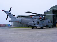 ZH827 @ EGDR - Agusta Westland EH101 Merlin HM1, Royal Navy, 824 NAS  - by Chris Hall