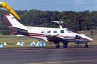 VH-RJU @ YBMC - Beech B60 Duke [P-281] Maroochydore~VH 19/03/2007