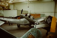 494083 @ EGDX - Coded W8+A. Part of the Historic Aircraft Collection at RAF St Athan, mid-1970's - by Roger Winser