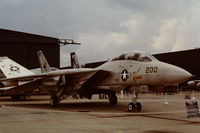159859 @ EGDY - Coded 200/NH from VF-213. Part of the USS America Carrier Air Wing attending the RNAS Yeovilton Naval Air Day 1979 - by Roger Winser