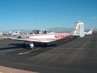 N2989T @ KWJF - 40 year old Aerocommander - by ghans