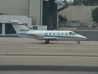 N403JP @ KSMO - Taxiing to the runway - by ghans