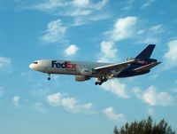 N321FE @ KLAX - Landing with cargo