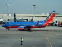 N431WN @ KLAX - Ready to taxi to the runway