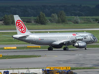 OE-LEC @ VIE - Brand new A 320 for NIKI - probably one of the first pictures of that plane at VIE