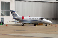 OE-FLB @ EGGW - Austrian Citation Jet 2 at Luton - by Terry Fletcher