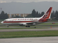 HK-4328 @ SKBO - Aerosucre Boeing 737-2S5C/Adv (22148/663) @ SKBO/BOG - by John van den Berg - C.A.C