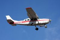 N207DF @ PABE - Grant Air Cessna 207 landing runway 18 - by Martin Prince, Jr