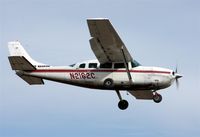 N2162C @ PABE - Grant Air Cessna 207 landing runway 18 - by Martin Prince, Jr