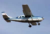 N6295H @ PABE - Grant Air Cessna 207 landing runway 18 - by Martin Prince, Jr