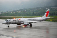 OE-IHC @ LOWI - ready for taxiing to runway 08 - by Matthias H.