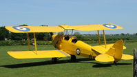 G-ADNZ @ EGTH - 1. G-ADNZ visiting Shuttleworth Collection, Old Warden
