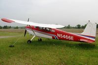 N5466E @ 8Y6 - Tied down at 8Y6. - by Kreg Anderson