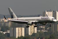 TC-SNC @ EDDR - on final RW09 - by Friedrich Becker