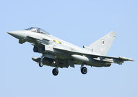 ZJ929 @ EGXC - Royal Air Force Typhoon F2. Operated by 11 Squadron, coded 'DL'. - by vickersfour