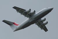 EI-RJS @ EGSH - Departing Norwich. - by Graham Reeve