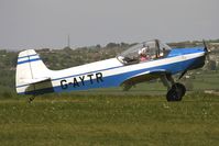 G-AYTR @ EGHA - 1958 Societe Menavia PIEL CP301A at Compton Abbas on 2010 French Connection Fly-In Day - by Terry Fletcher