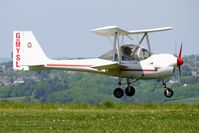 G-MYSL @ EGHA - 1988 Aviasud Engineering AVIASUD MISTRAL at Compton Abbas on 2010 French Connection Fly-In Day