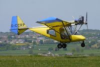 G-CCRP @ EGHA - 2004 Thruster Air Services Ltd THRUSTER T600N 450 at Compton Abbas on 2010 French Connection Fly-In Day - by Terry Fletcher