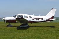 G-OONY @ EGHA - 1983 Piper PIPER PA-28-161 at Compton Abbas on 2010 French Connection Fly-In Day