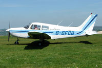 G-GFCB @ EGHA - 1989 Piper PIPER PA-28-161 at Compton Abbas on 2010 French Connection Fly-In Day - by Terry Fletcher