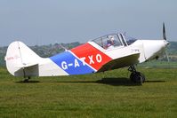 G-ATXO @ EGHA - 1951 Societe Industrielle Pour L\'aeronautique SIPA 903 at Compton Abbas on 2010 French Connection Fly-In Day - by Terry Fletcher