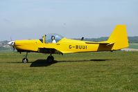 G-BUUI @ EGHA - 1993 Slingsby Aviation Ltd SLINGSBY T67M MKII at Compton Abbas on 2010 French Connection Fly-In Day - by Terry Fletcher