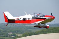 G-BHTC @ EGHA - 1964 Centre Est Aeronautique JODEL DR1051-M1 at Compton Abbas on 2010 French Connection Fly-In Day - by Terry Fletcher