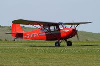 G-ATHK @ EGHA - 1946 Aeronca Aircraft Corporation AERONCA 7AC at Compton Abbas on 2010 French Connection Fly-In Day - by Terry Fletcher